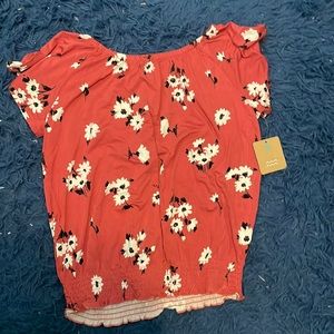 Bixby nomad pink floral shirt